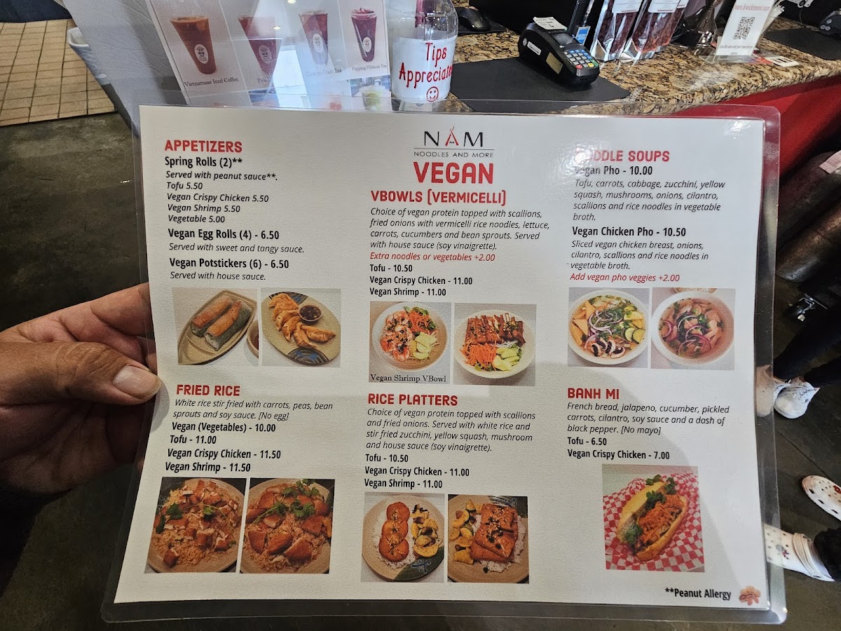 Menu Nam Noodles And More Pasadena-5
