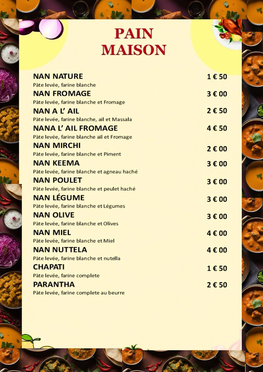 Menu Namaste India-10