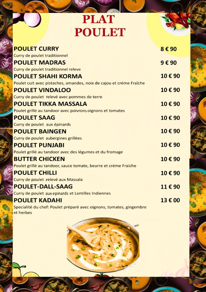 Menu Namaste India-4