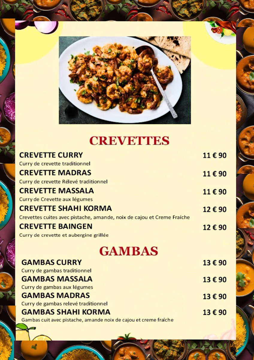 Menu Namaste India-7