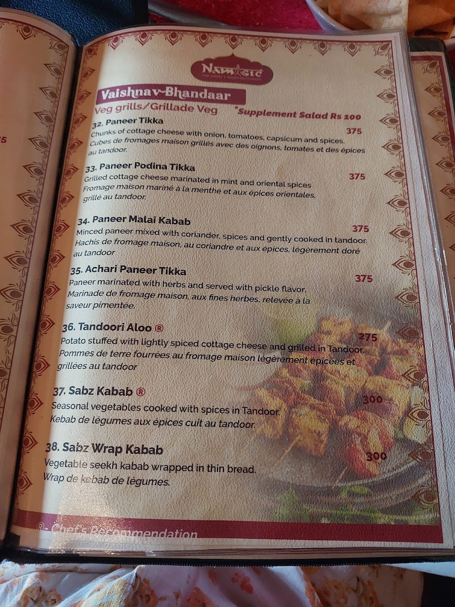 Menu Namaste Restaurant-3