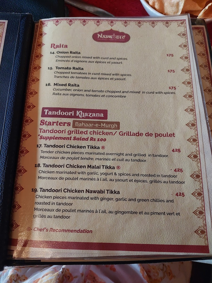 Menu Namaste Restaurant-4