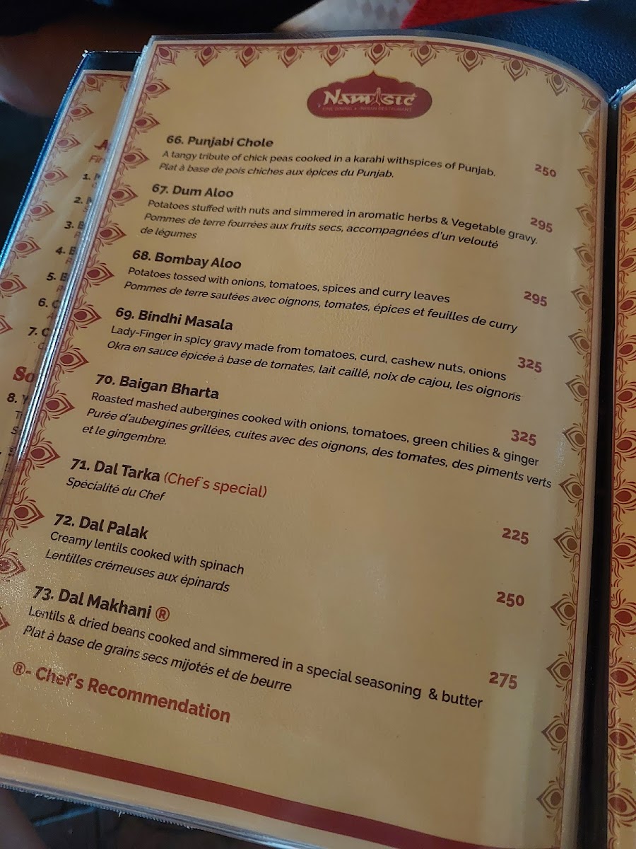Menu Namaste Restaurant-8