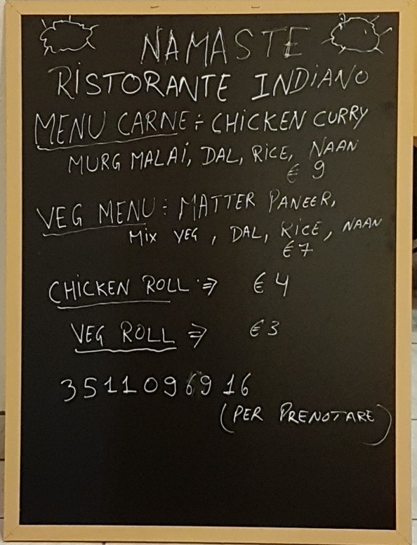 Menu Namaste - Ristorante Indiano-8