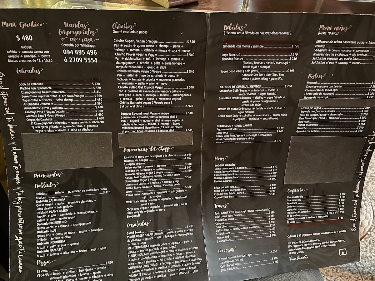 Menu Namaste-9