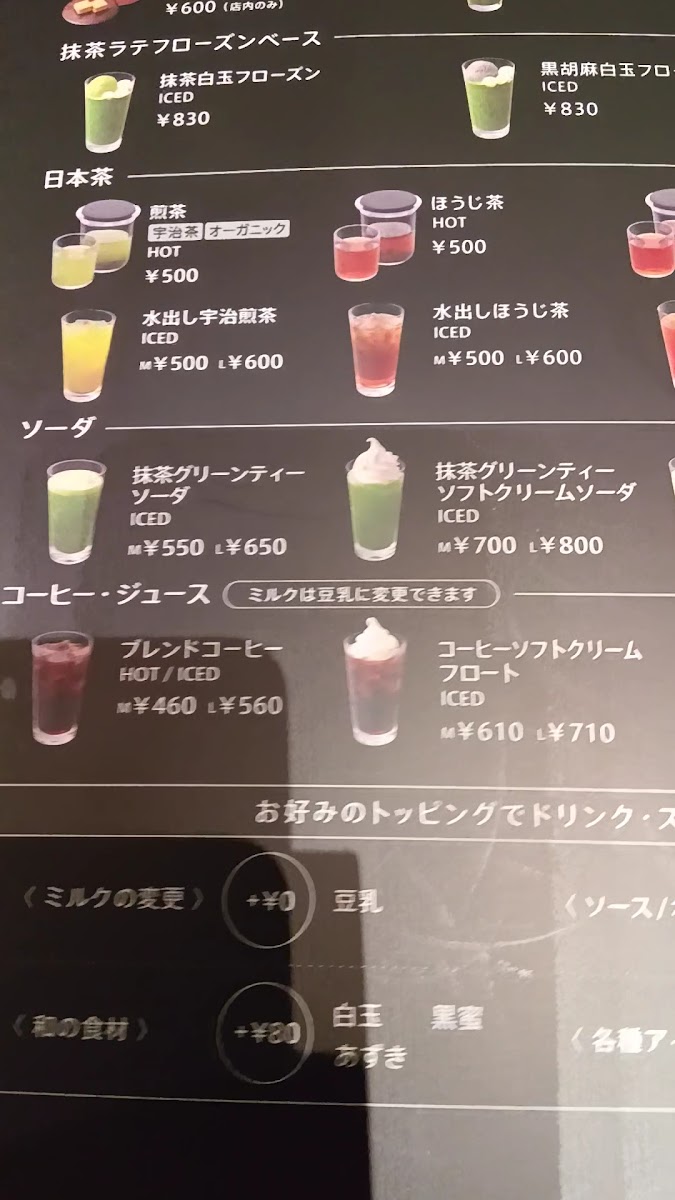 Menu Nana's Green Tea Sendai Parco-Ten-7