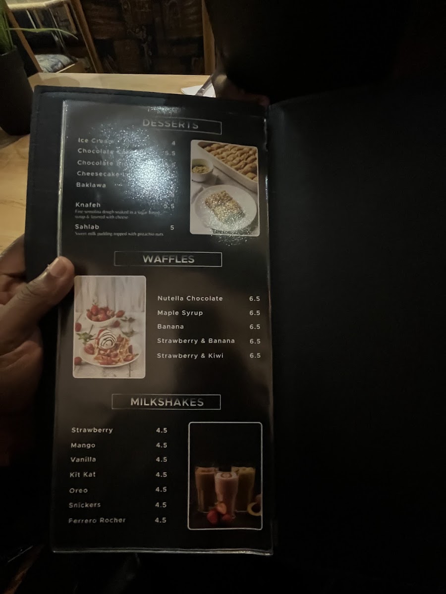 Menu Nana's Restaurant & Lounge-1