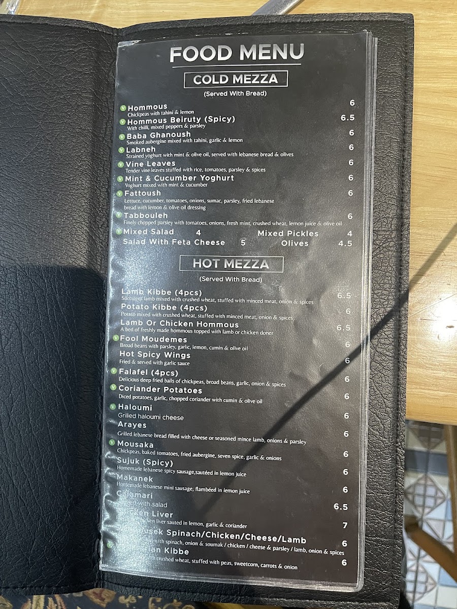 Menu Nana's Restaurant & Lounge-4