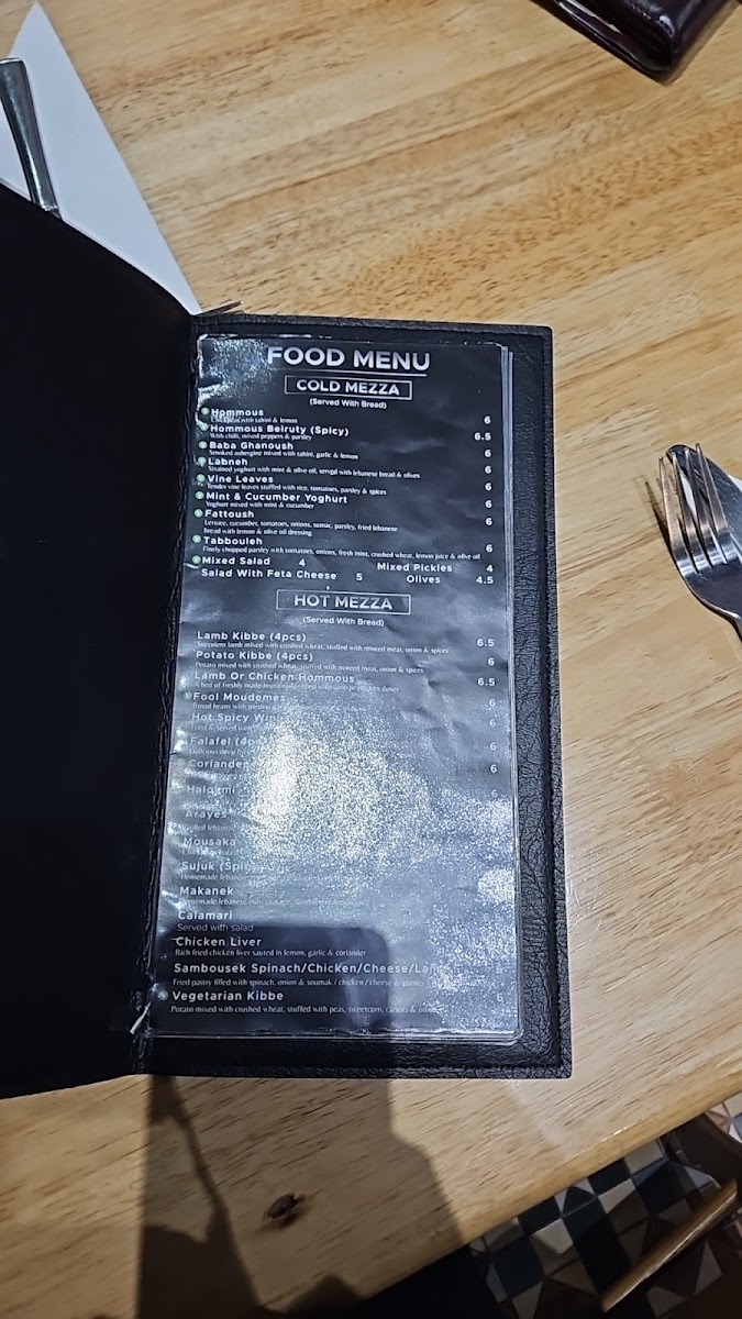 Menu Nana's Restaurant & Lounge-6