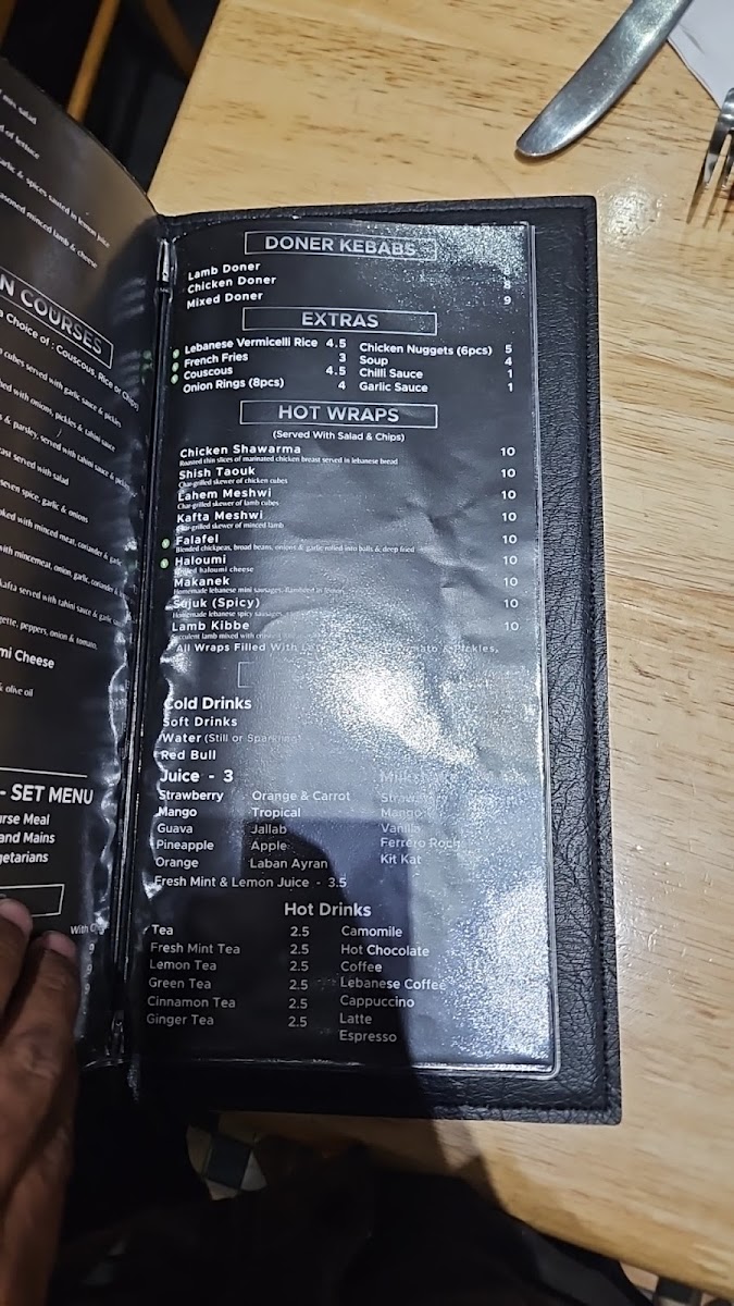 Menu Nana's Restaurant & Lounge-8