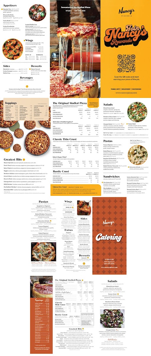 Menu Nancy's Pizza O'fallon-1