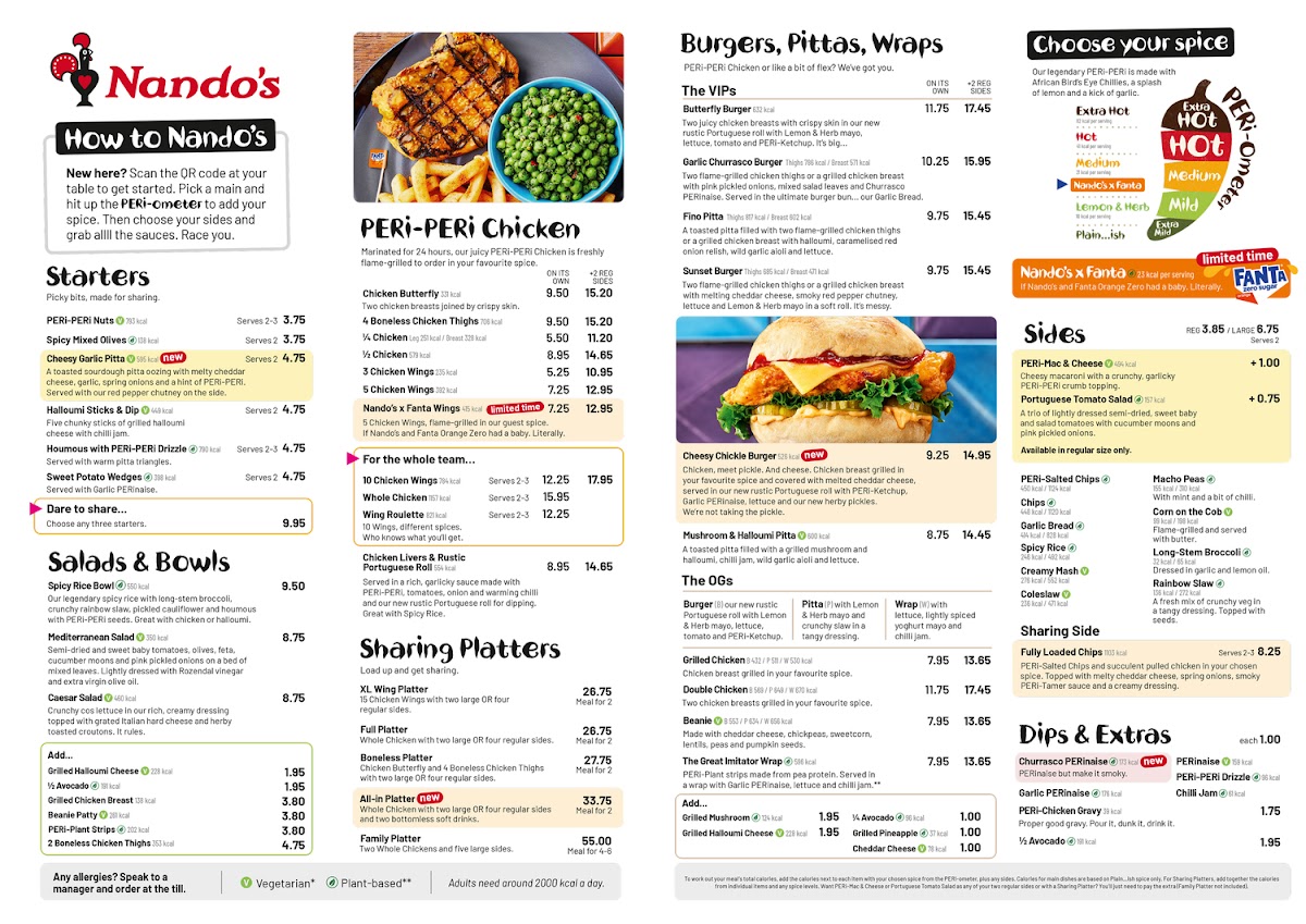 Menu Nando's Stamford Street-6