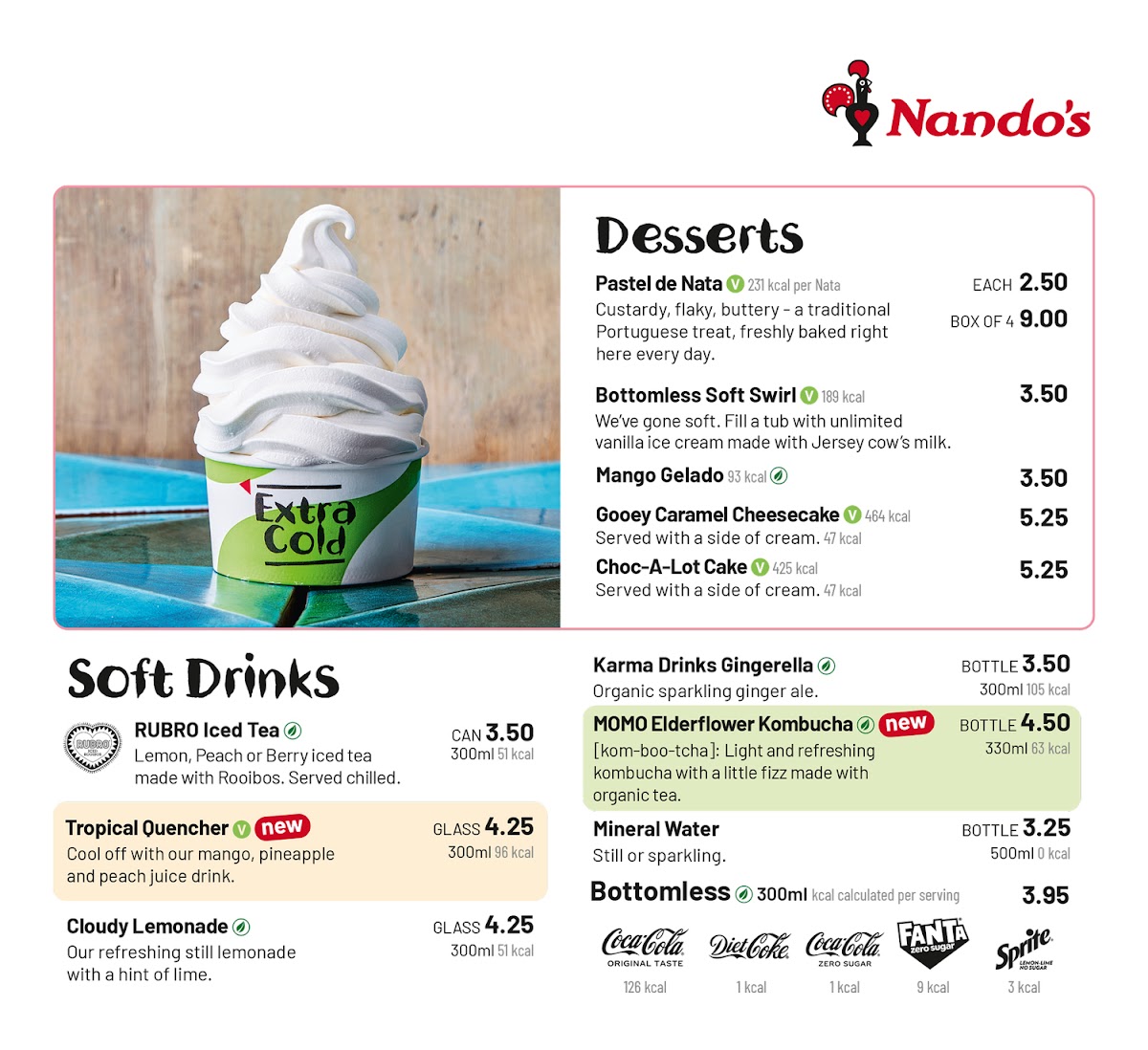 Menu Nando's Streatham-10