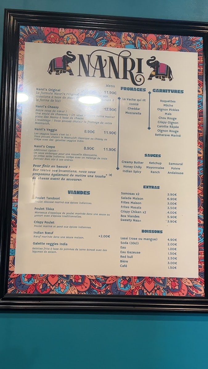 Menu Nanri-2