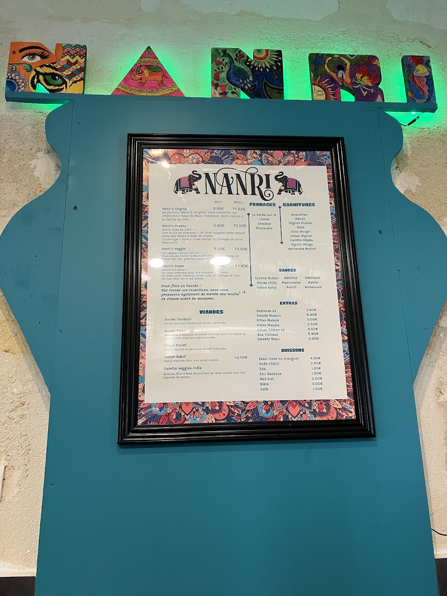 Menu Nanri-7