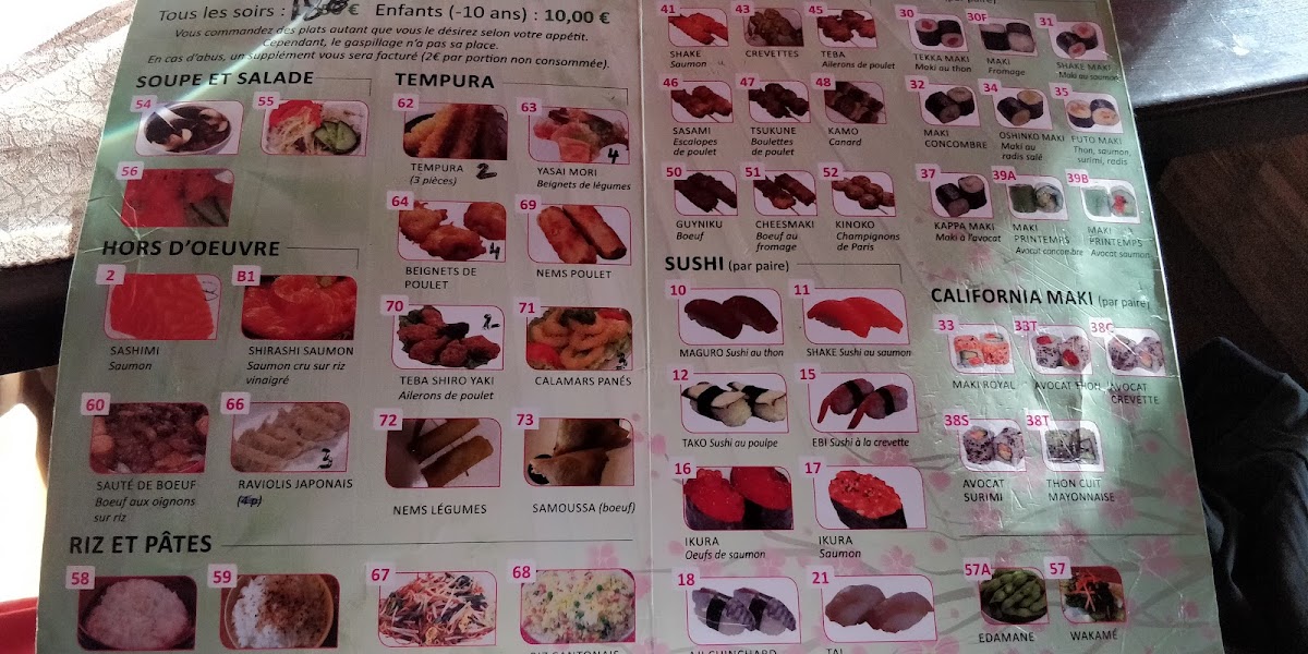 Menu Naoki-8