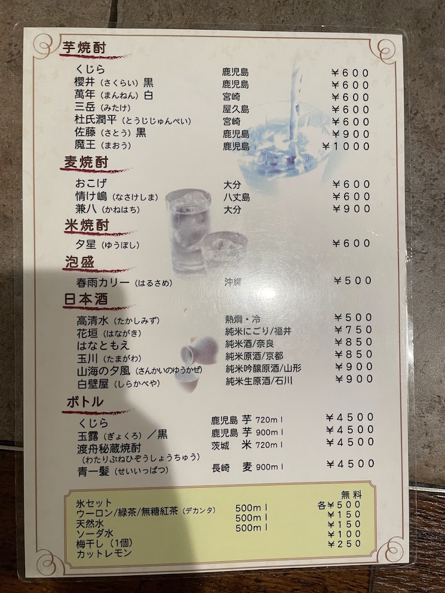 Menu Naozi-9