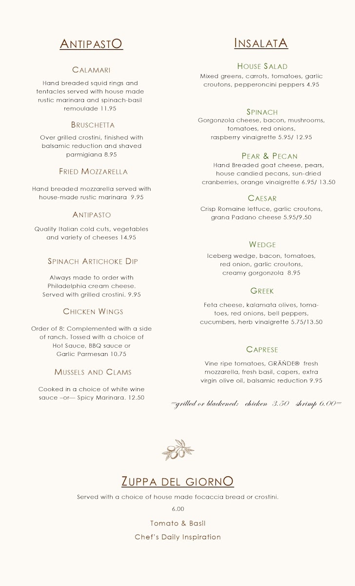 Menu Naples Italian Ristorante & Pizza-6