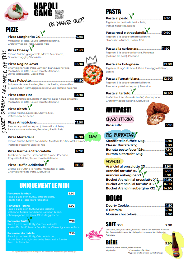Menu Napoli Gang-1