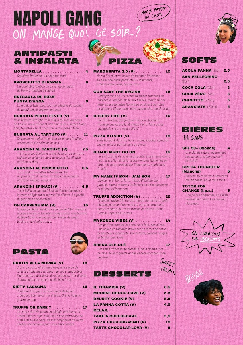 Menu Napoli Gang-2