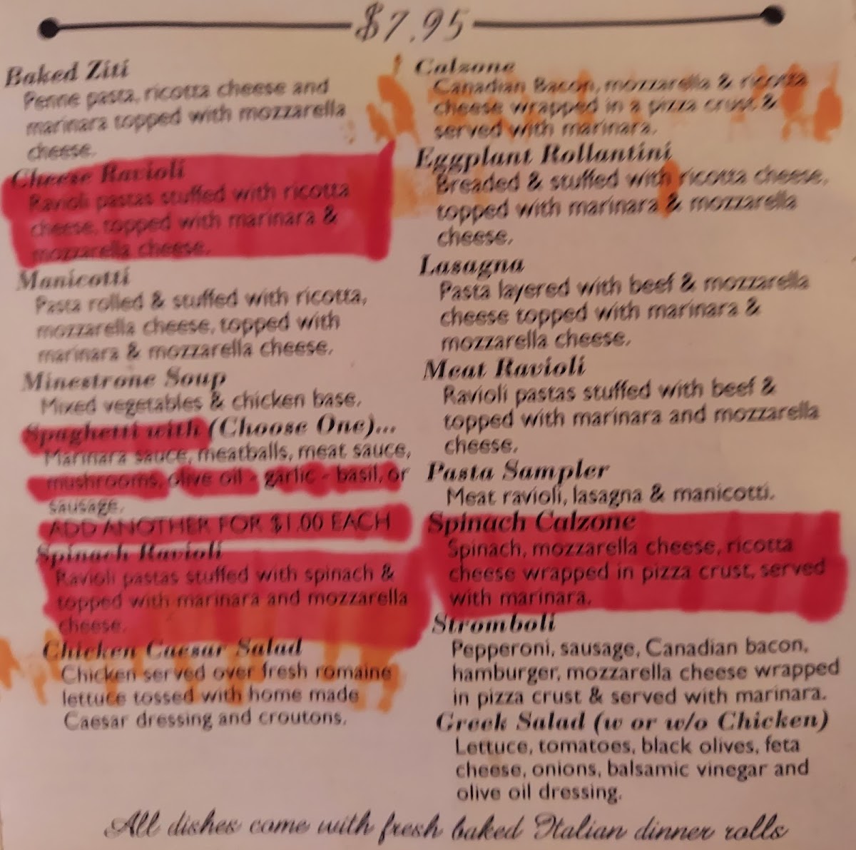 Menu Napolis Italian Restaurant-10