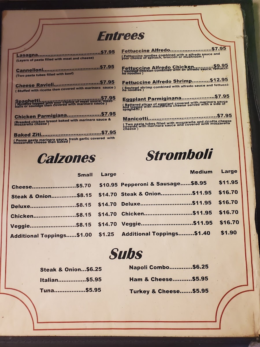 Menu Napolis Pizza Cuisine-3
