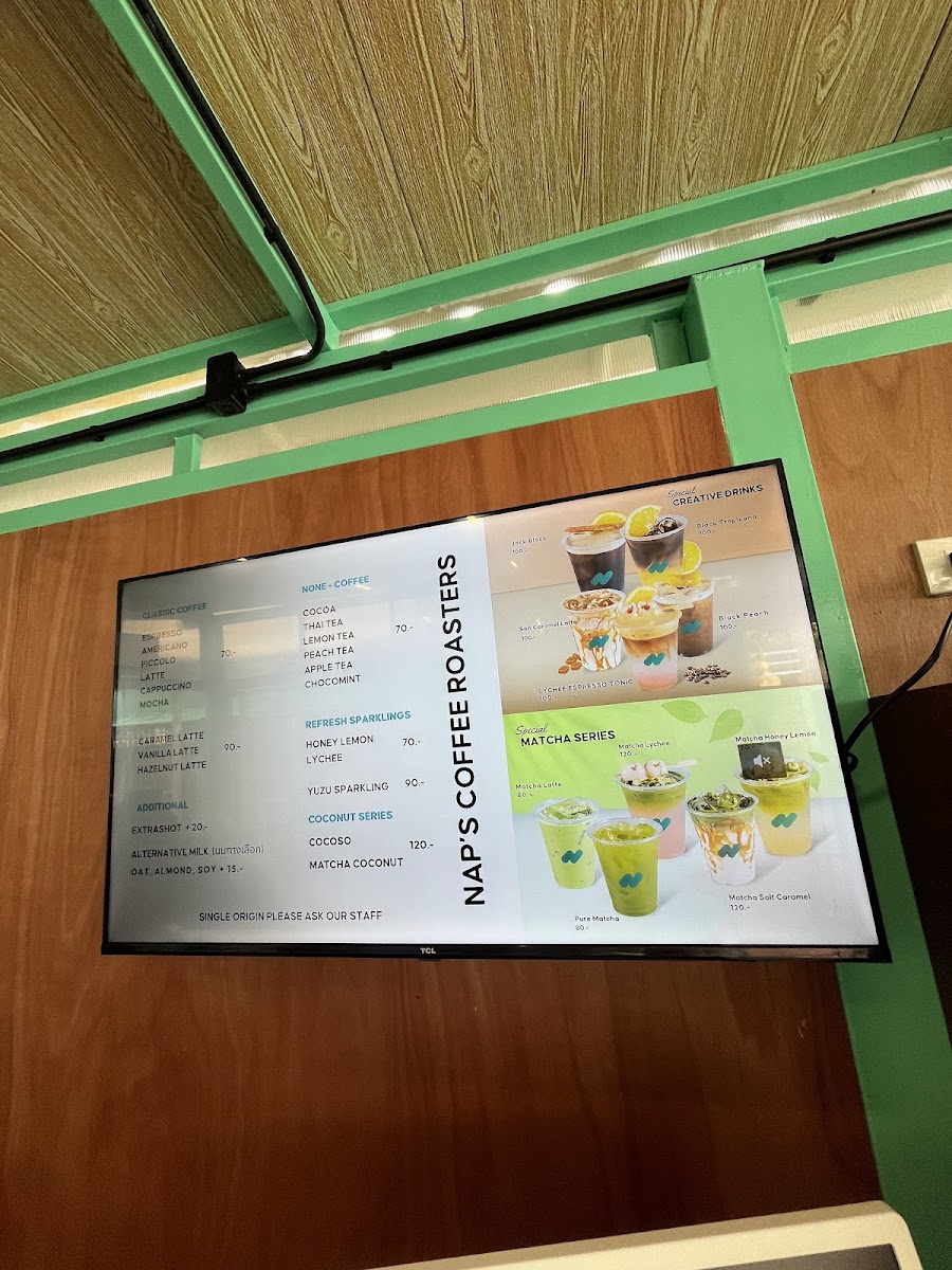 Menu Nap's Coffee & Roasters Ubon-1