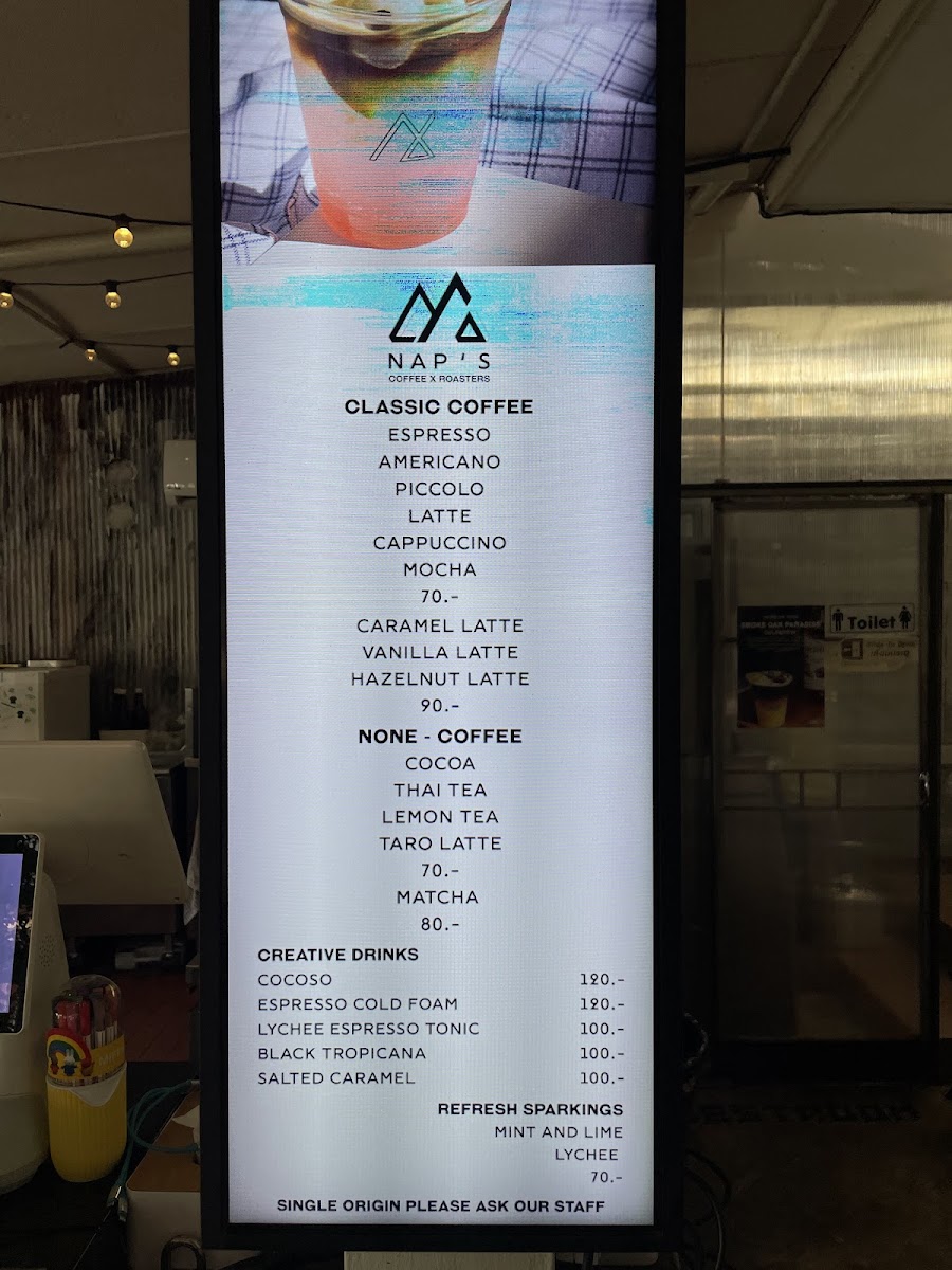 Menu Nap's Coffee & Roasters Ubon-3