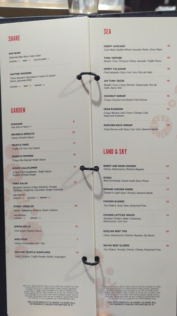 Menu Nara Sushi & Hibachi Steakhouse-2