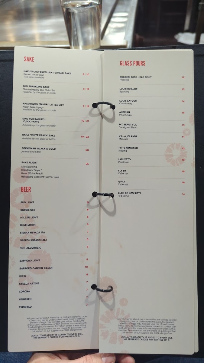 Menu Nara Sushi & Hibachi Steakhouse-5