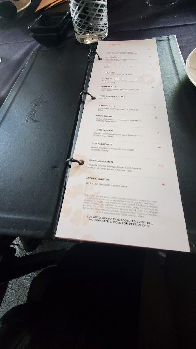 Menu Nara Sushi & Hibachi Steakhouse-6
