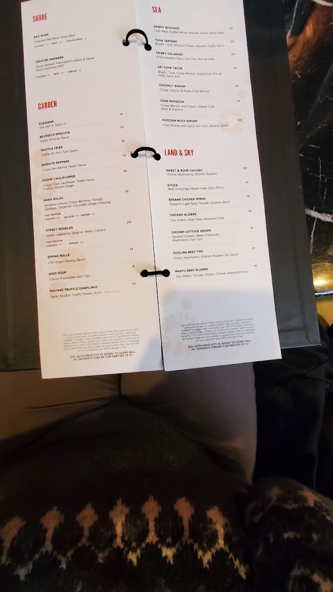 Menu Nara Sushi & Hibachi Steakhouse-7
