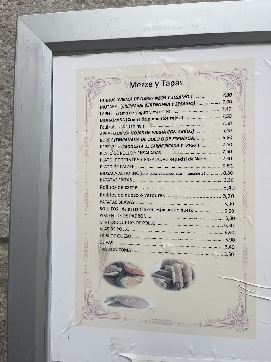 Menu Narin-1