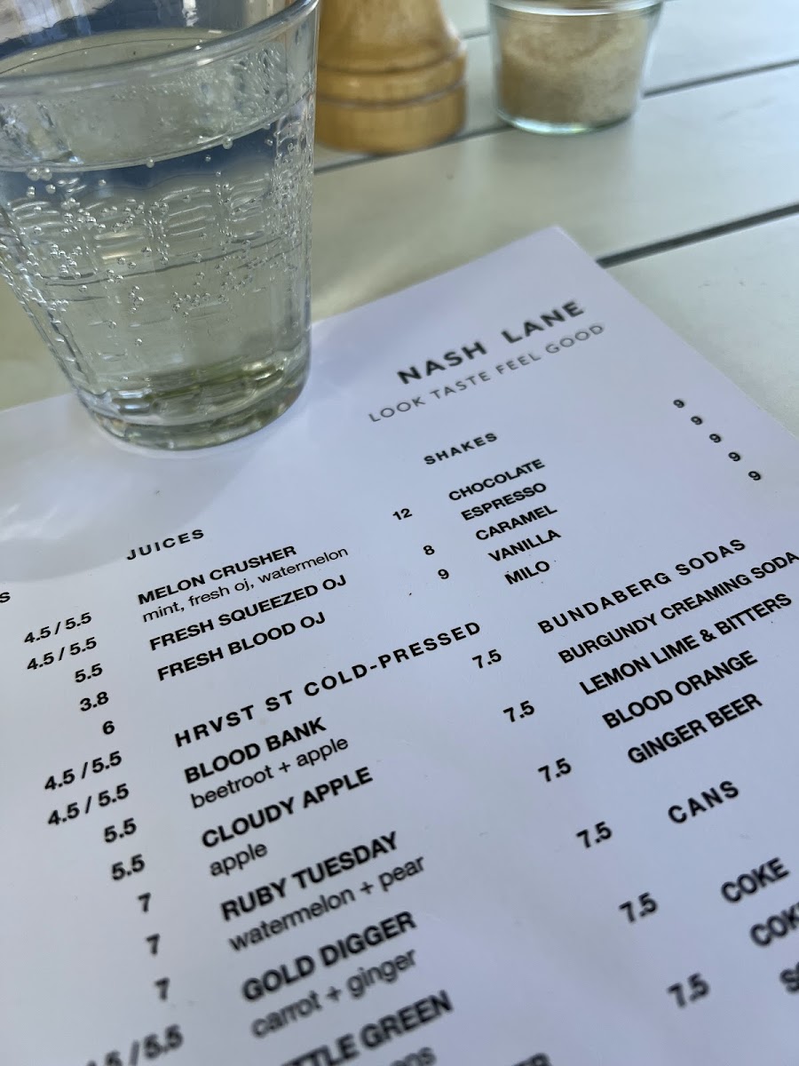 Menu Nash Lane-3