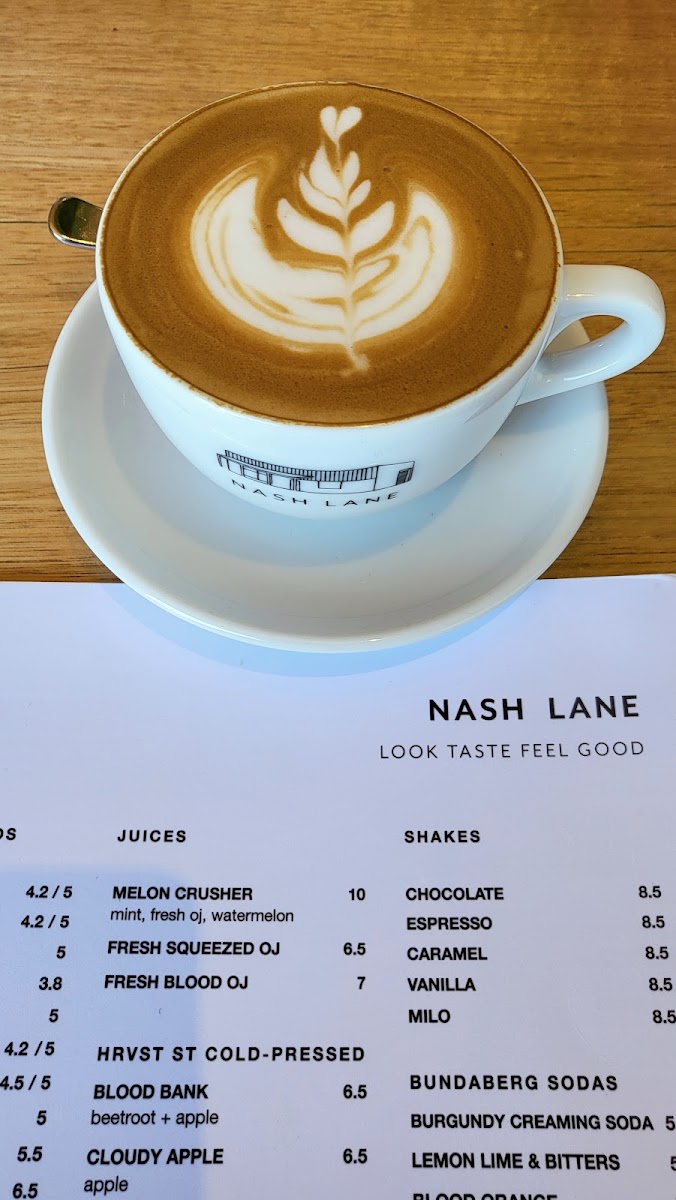 Menu Nash Lane-6