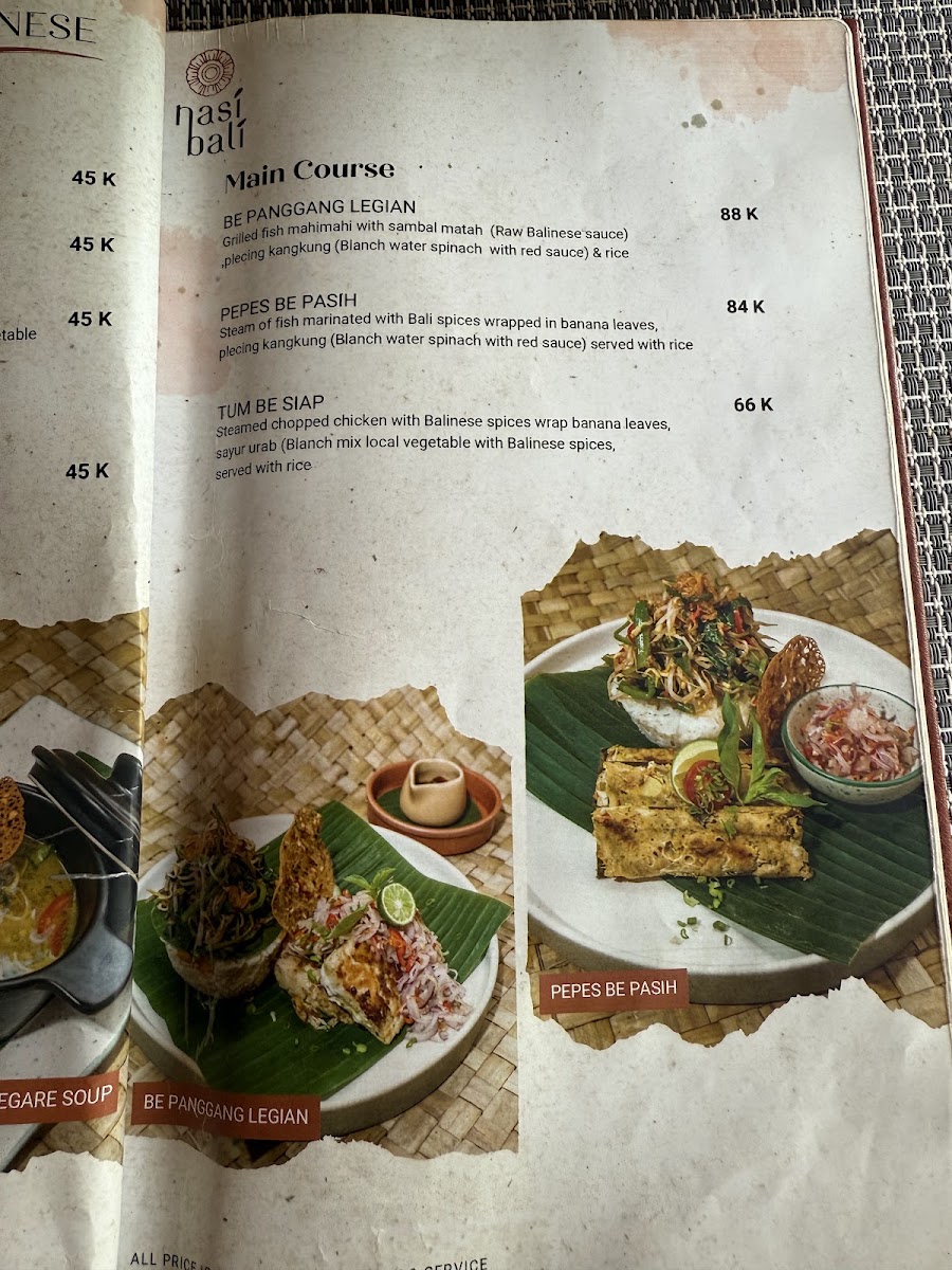 Menu Nasi Bali Restaurant Legian-9