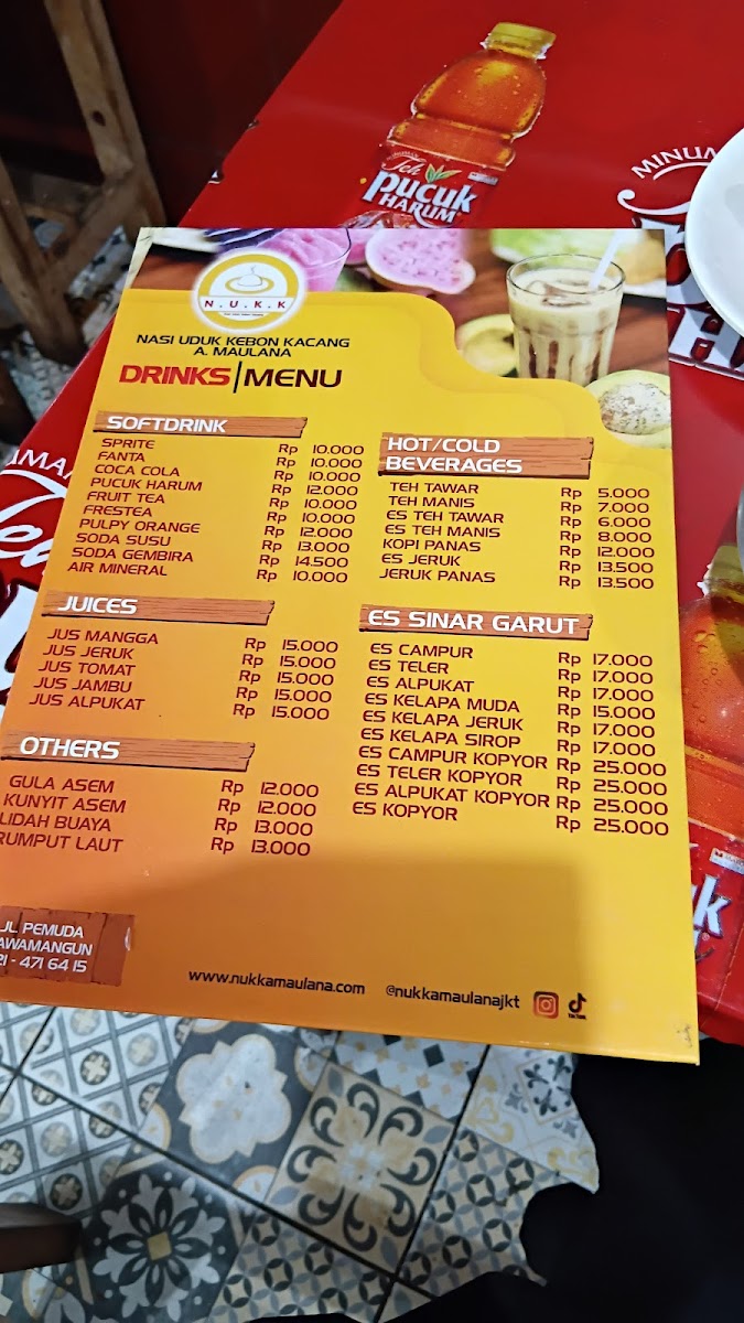 Menu Nasi Uduk Kebon Kacang A. Maulana-7