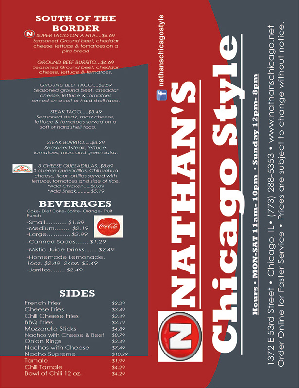 Menu Nathan's Chicago Style-4