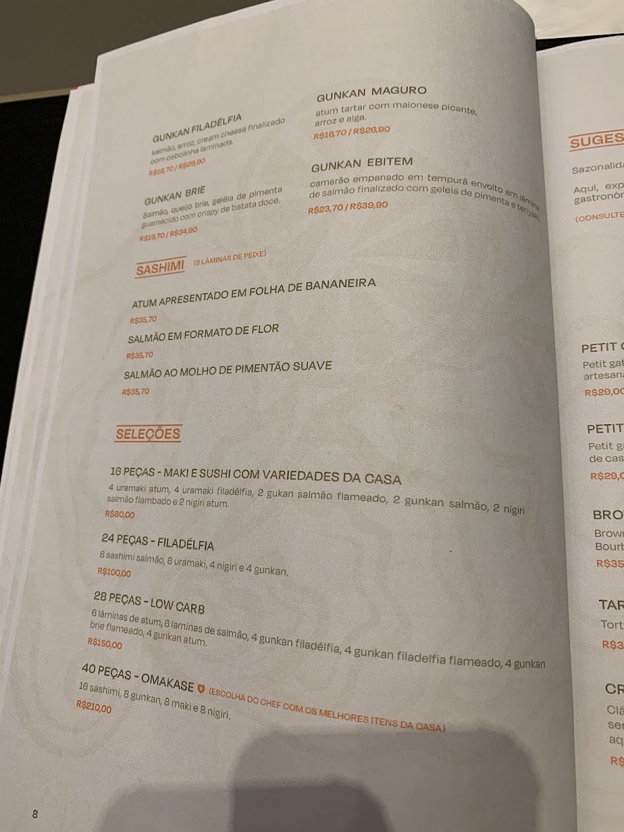 Menu Natsu Sushi Lounge Bar-8