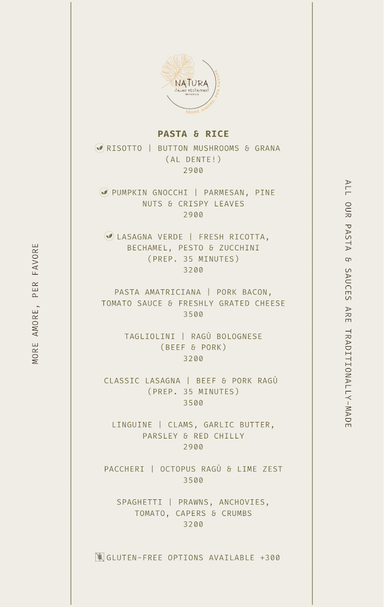 Menu Natura Italian Restaurant-3