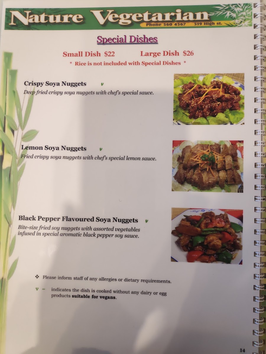 Menu Nature Vegetarian Food-3