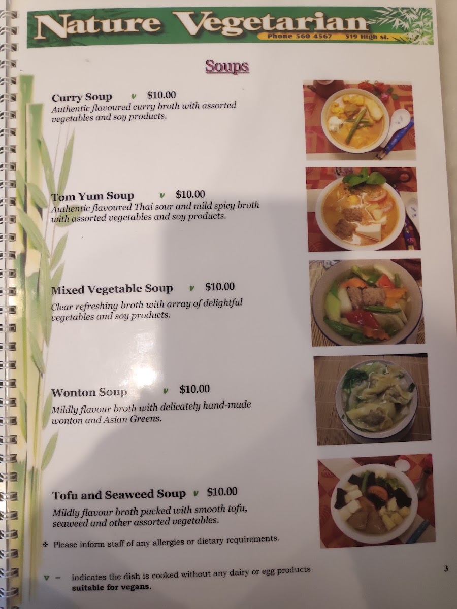 Menu Nature Vegetarian Food-4