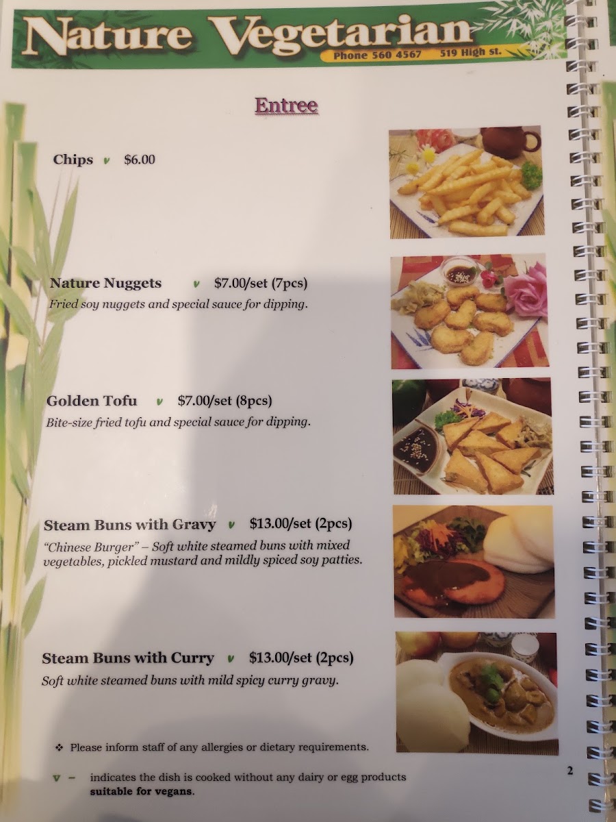 Menu Nature Vegetarian Food-5