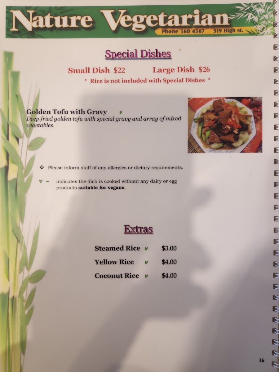 Menu Nature Vegetarian Food-7