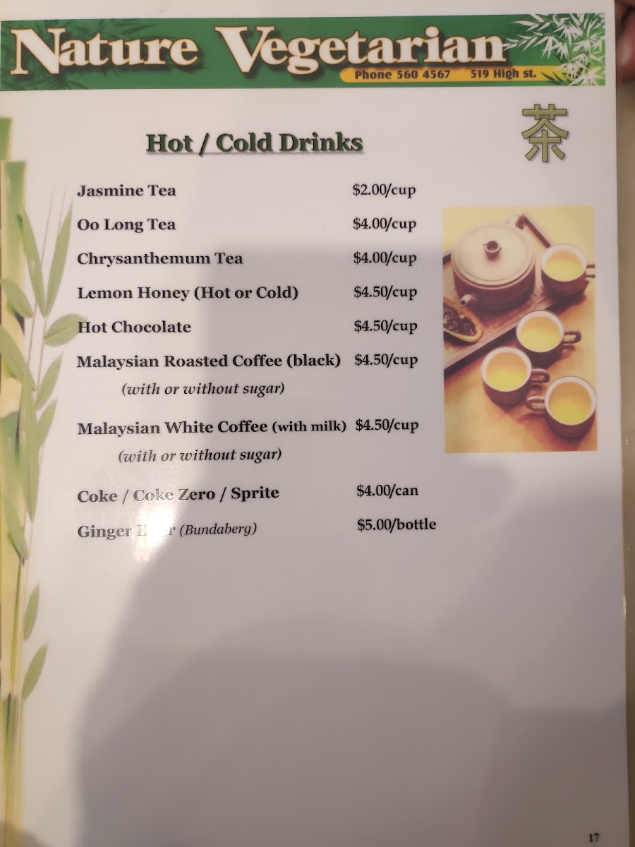 Menu Nature Vegetarian Food-8