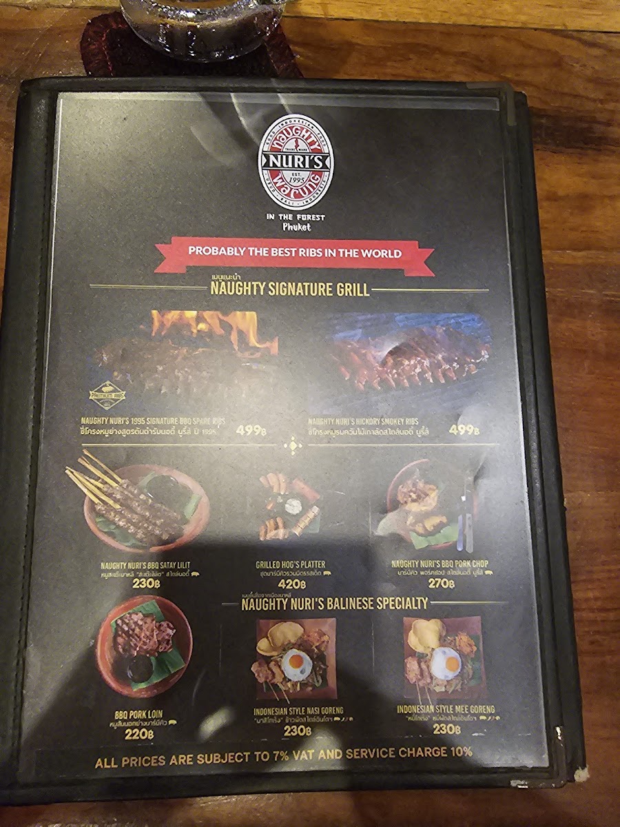 Menu Naughty Nuri’S Phuket-10