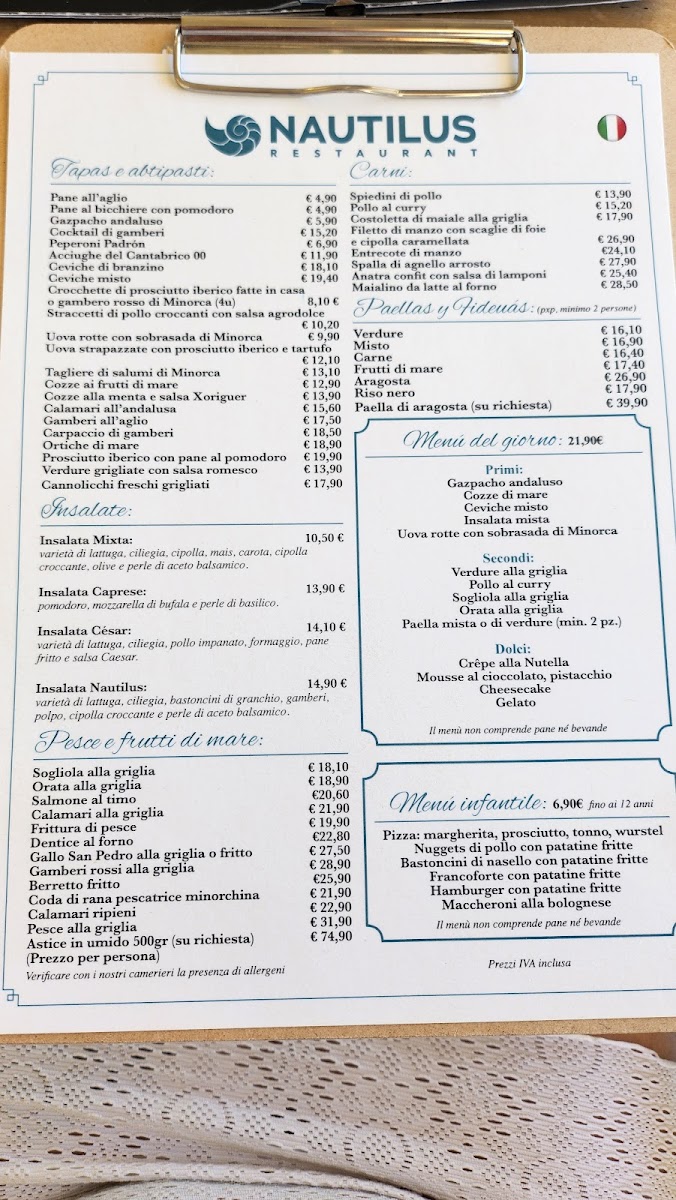 Menu Nautilus Restaurant-1