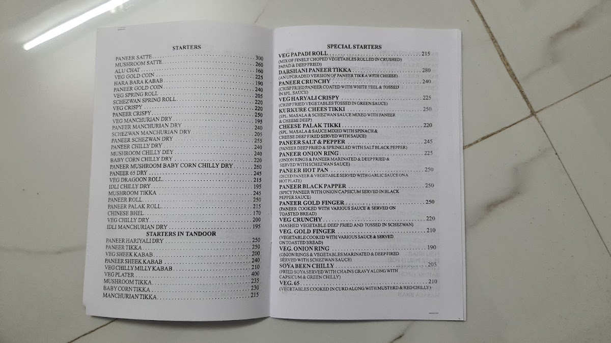 Menu Navarang Veg. Restaurant-2