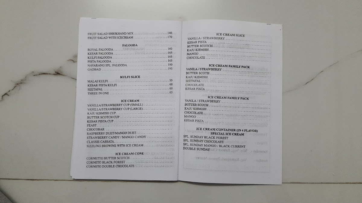 Menu Navarang Veg. Restaurant-6