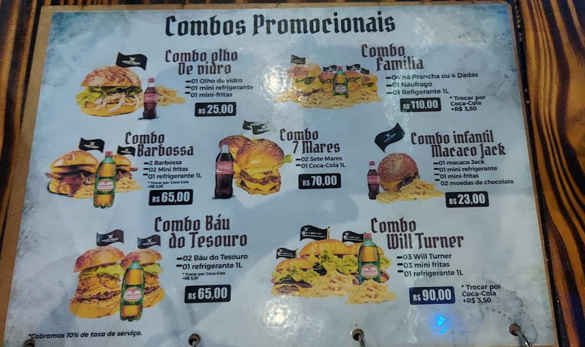 Menu Navio Pirata Hambúrgueria-10